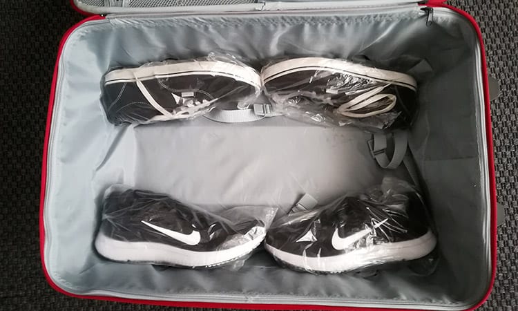 How to Pack a Suitcase with Shoes?