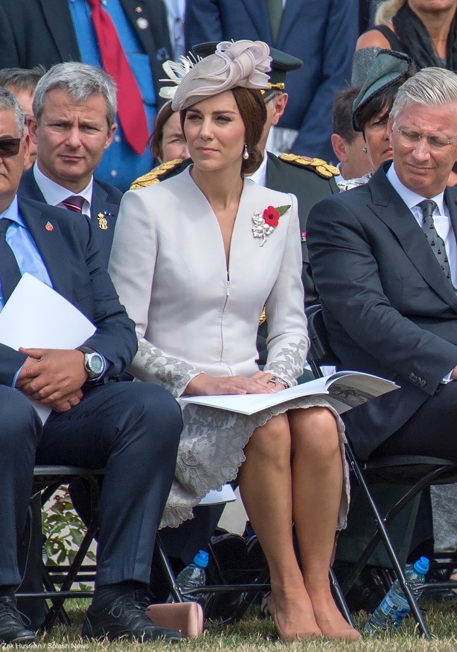 Kate spends her second day in Belgium attending ceremonies commemorating the Battle of Passchendaele
