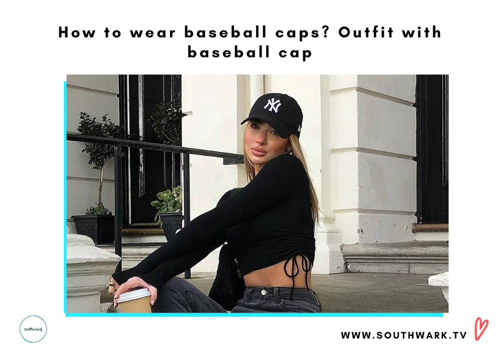 Outfit with baseball cap