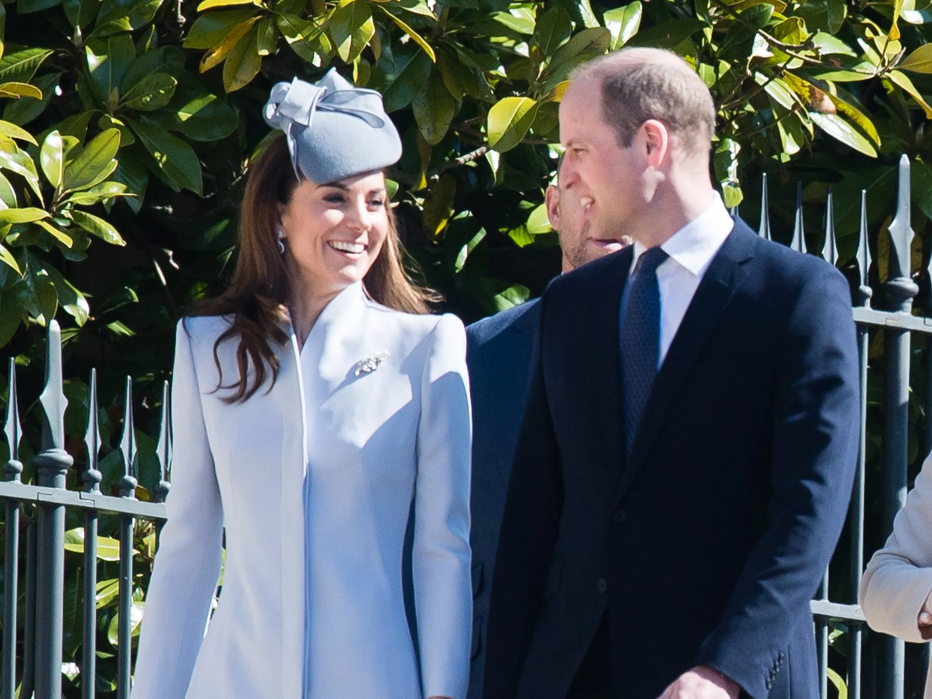 William and Kate attend Easter Sunday service in Australia in 2014