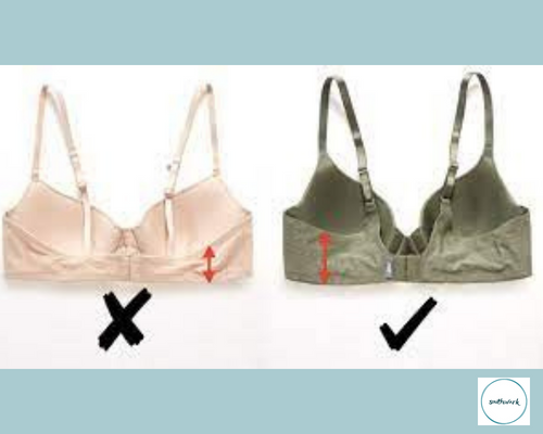 Different methods to tighten bra band without sewing