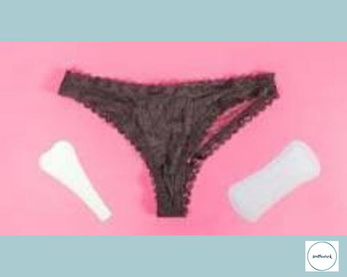 How to wear pad with a thong