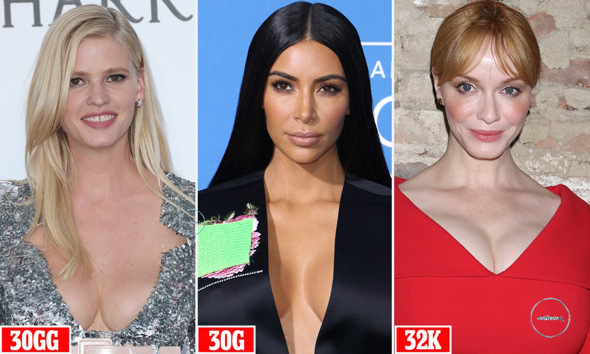 G Cup Size Examples - Celebrities With G Cups size