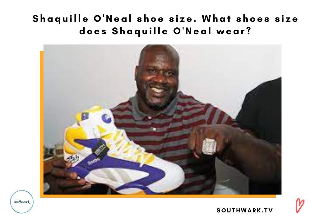 Shaquille O'Neal shoe size. What shoes size does Shaquille O'Neal wear?