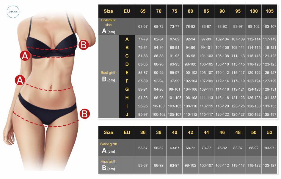 Tips for choosing your bra size