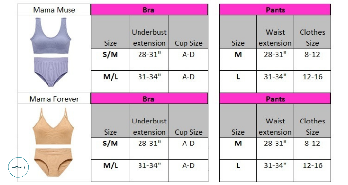 What size is M bra size