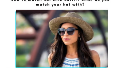 How to match hat with outfit