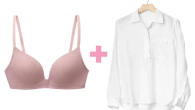 What color bra do you wear under a white shirt