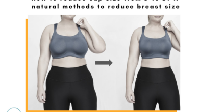 How to reduce cup size from D to B? 17 natural methods to reduce breast size
