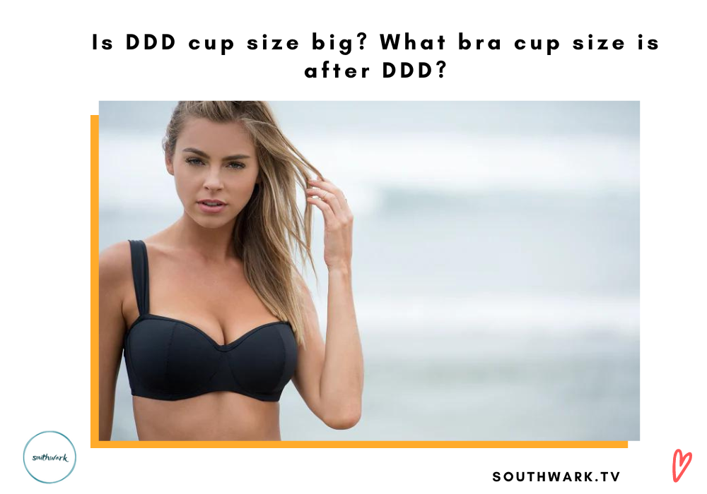 Everything to know about DD cup size. How big is DD cup size?