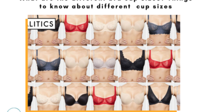 What are the different bra cup sizes? Things to know about different cup sizes